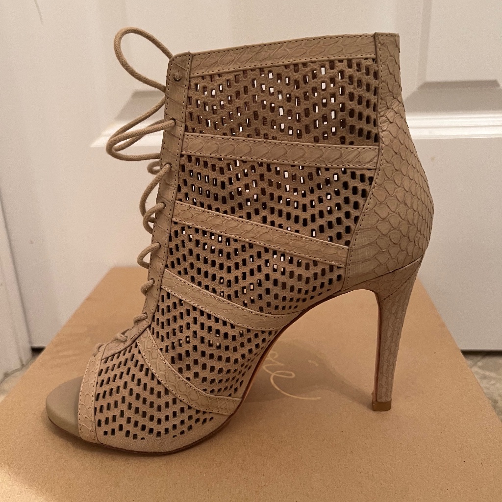 Joie Buff Shari Lace Up Bootie